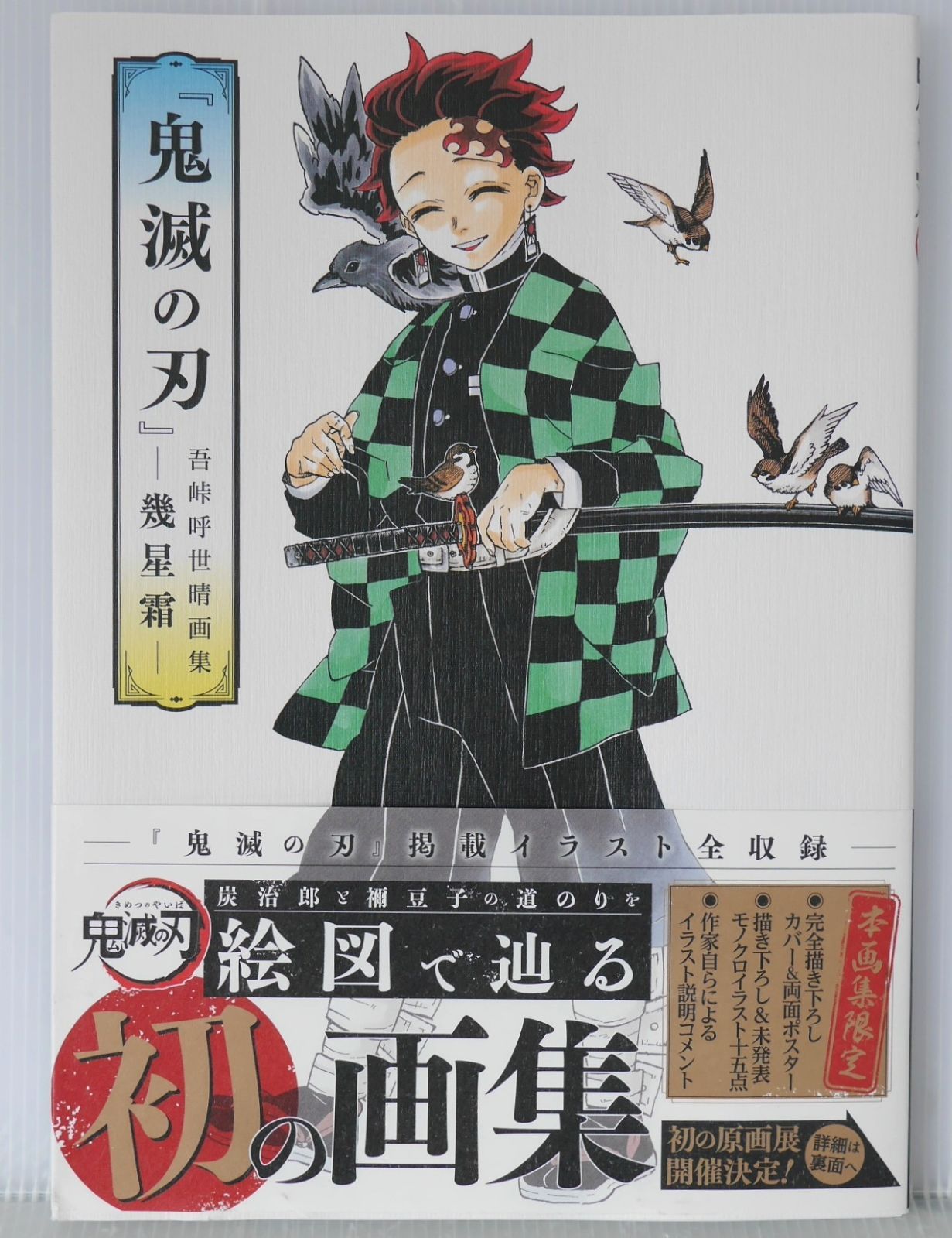 初版 『鬼滅の刃』吾峠呼世晴画集 幾星霜 - Demon Slayer - Kimetsu no