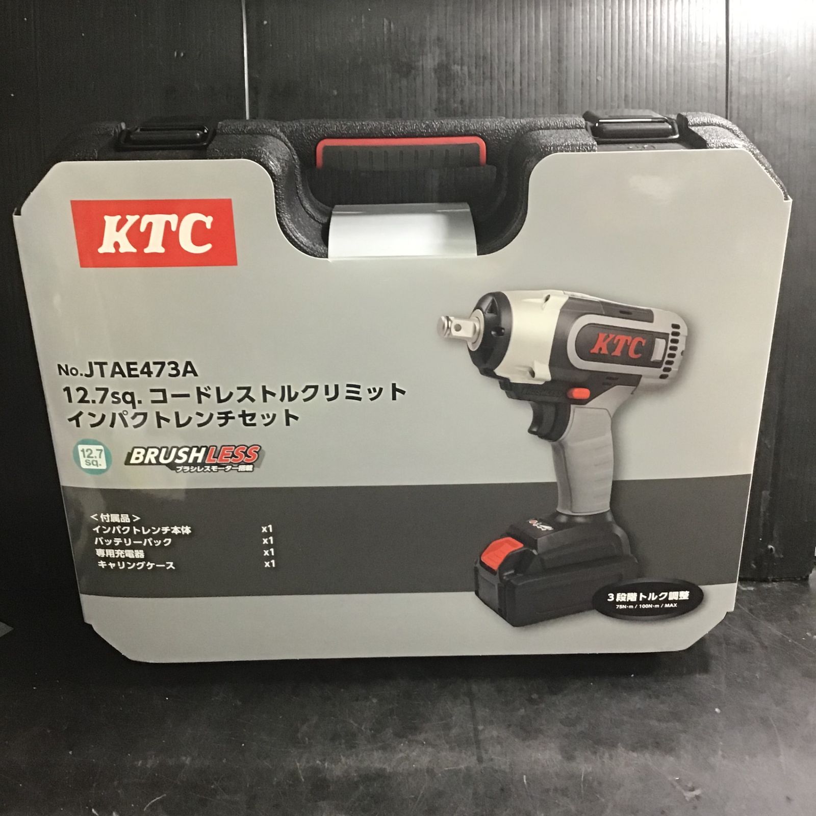 KTC コードレスインパクトセット JTAE473A 新品、未使用品 KTC コードレスインパクトセット JTAE473A 新品、未使用品