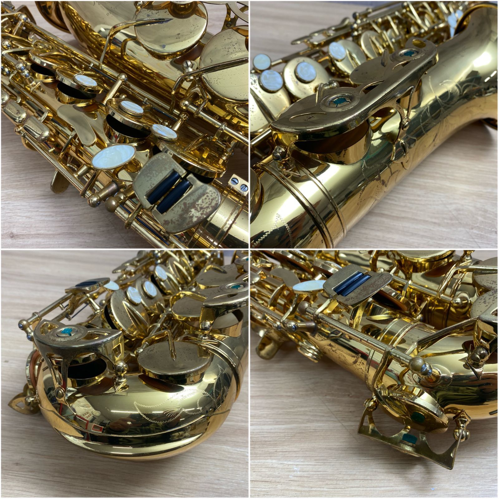 D-01030 MAXTONE マックストーン アルトサックス 現状品 ケース