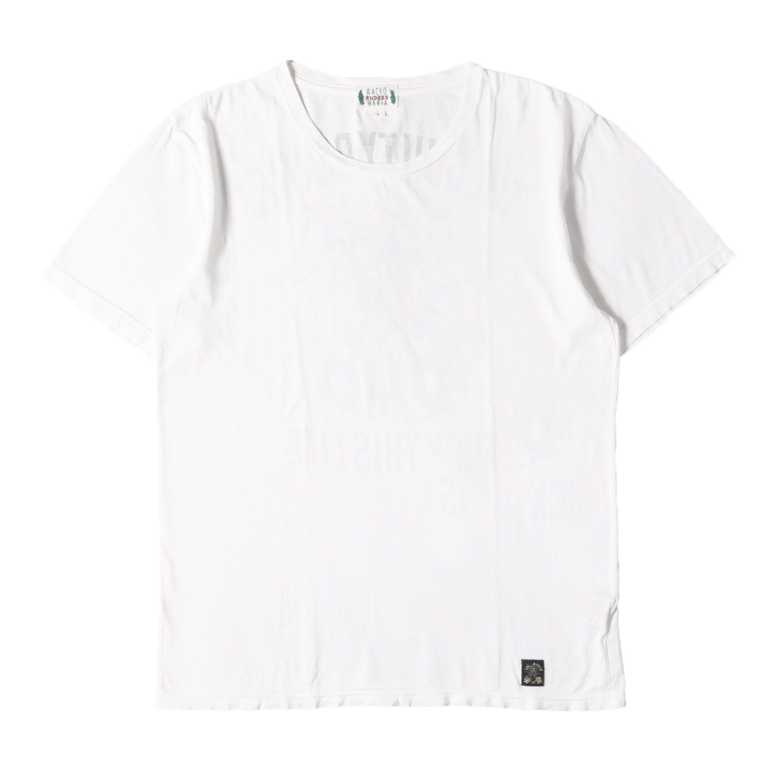 WACKO MARIA ワコマリア Tシャツ サイズ:L / FUCK マリア クルーネック 