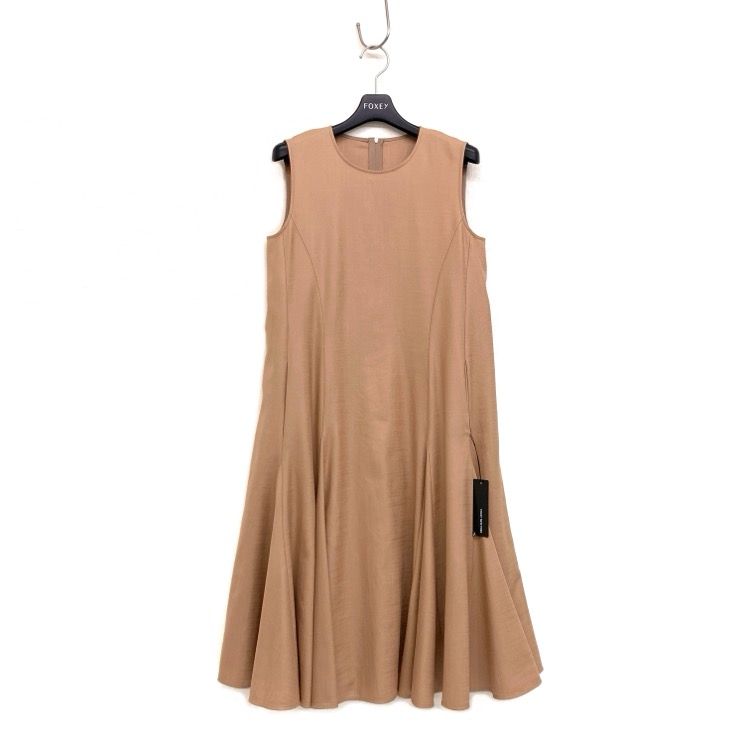 美品 フォクシー FOXEY ワンピース ドレス ノースリーブ フレア 美品 フォクシー FOXEY ワンピース ドレス ノースリーブ フレア