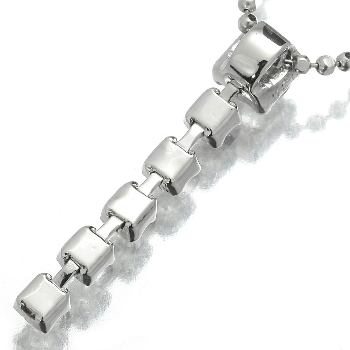 Iラインペンダントネックレス VSクラス ダイヤモンド 0.35ct Pt900  