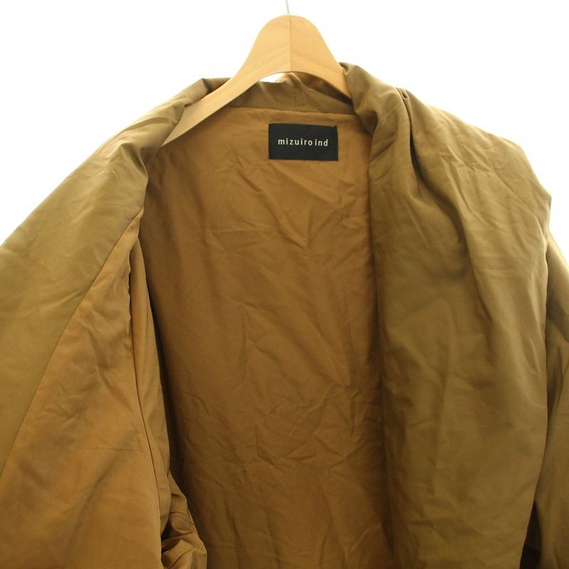 ミズイロインド mizuiro ind ドレープダウン drape long dawn ダウン