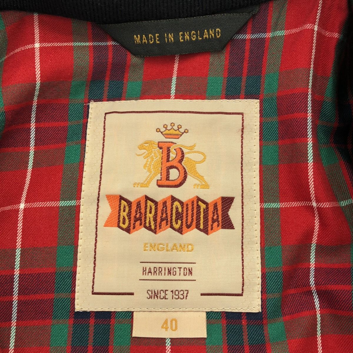 BARACUTA バラクータ G9 AF MELTON UNPADDED ウールメルトンジャケット 