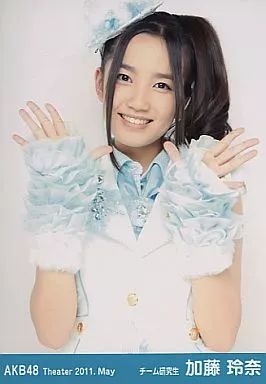 中古】生写真(AKB48・SKE48) 加藤玲奈/上半身(両手パー劇場