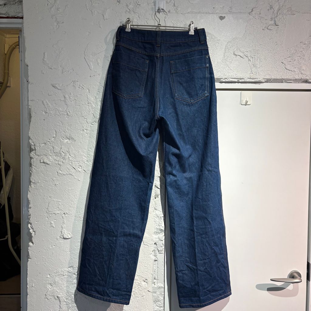 LEMAIRE ルメール Straight Denim Trouser ストレートデニムパンツ W193 PA258 LDO38 ブルー size 38 表参道A10