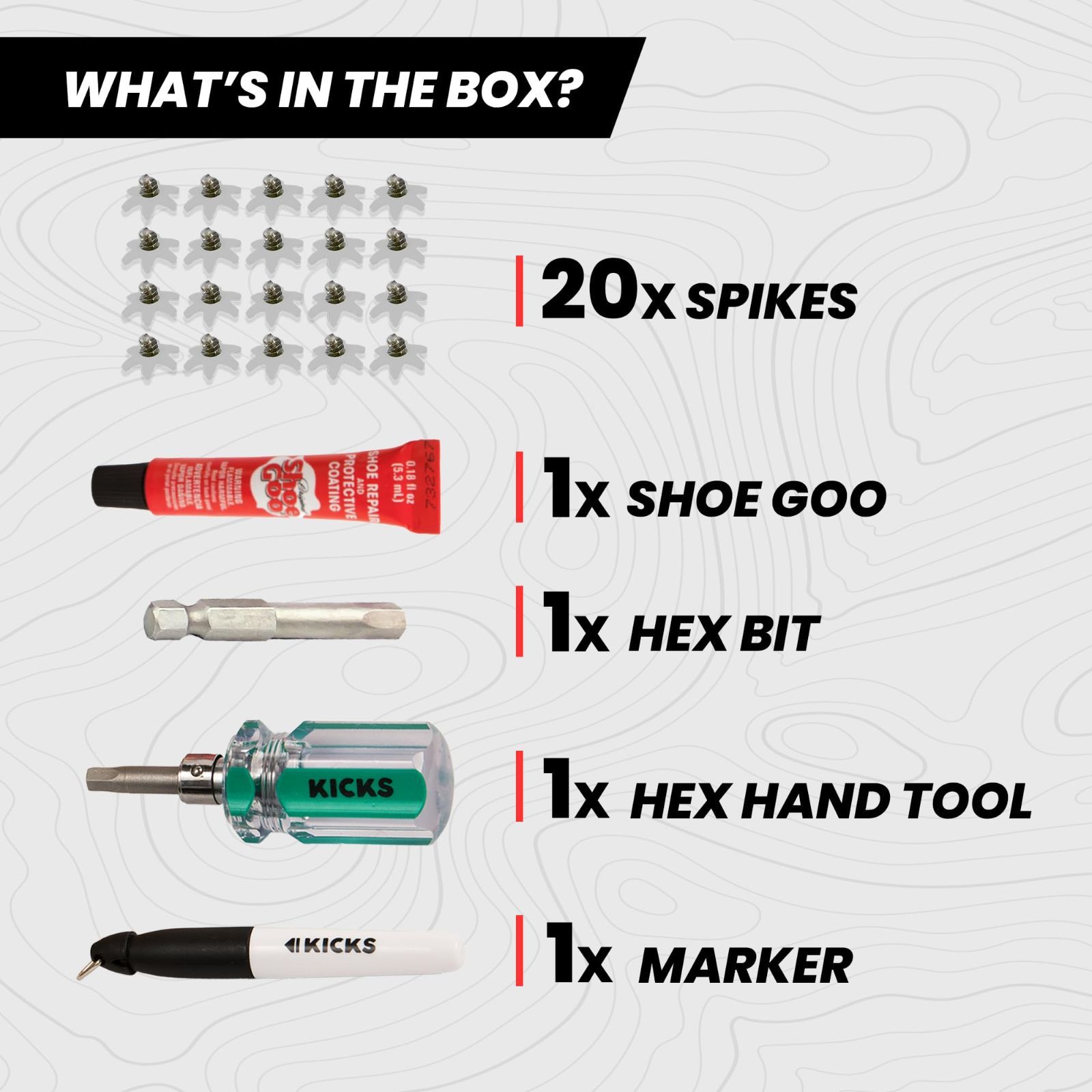 ゴルフキックス スニーカーをゴルフシューズに