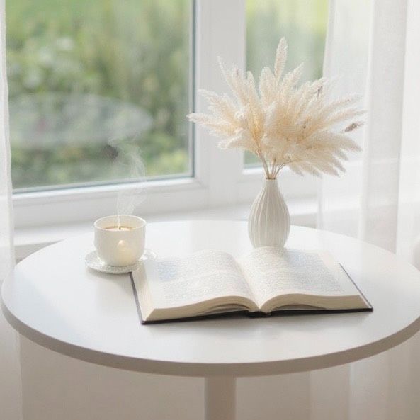 Y シンプルモダン カフェテーブル ラウンドテーブル ホワイト スタイリッシュな1本脚 ⌀60cmアウトレット