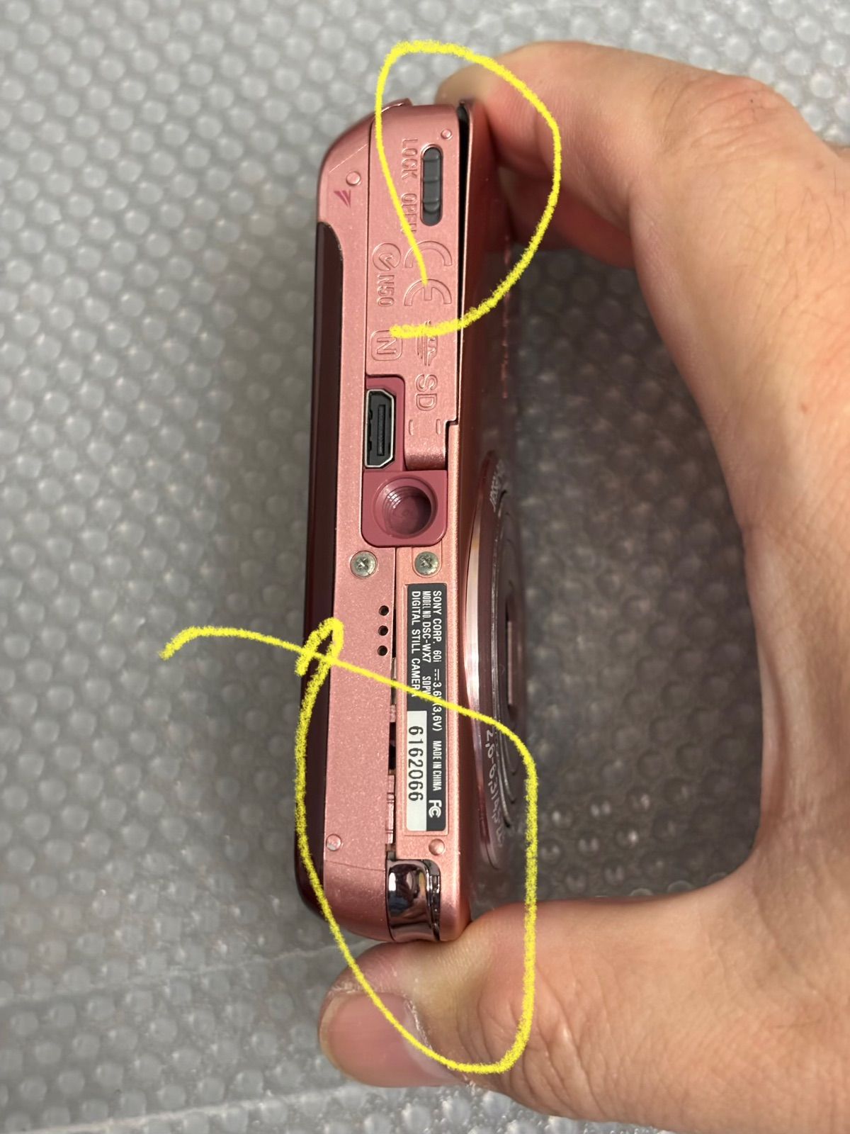 SONY Cyber-shot DSC-WX70 ピンク Near mint] SONY Digital Camera DSC-WX70 Pink Cyber-shot 5.0x