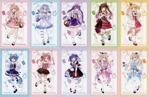 中古】キャラカード 全10種セット キャラクターカード＜RABBIT