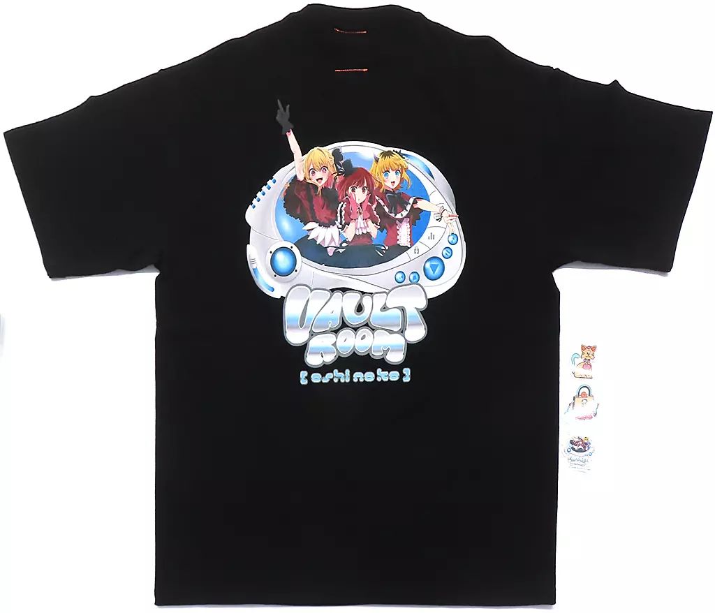 vaultroom ×【OSHI NO KO】AI TEE CHARCOAL OSHI NO KO】AI TEE