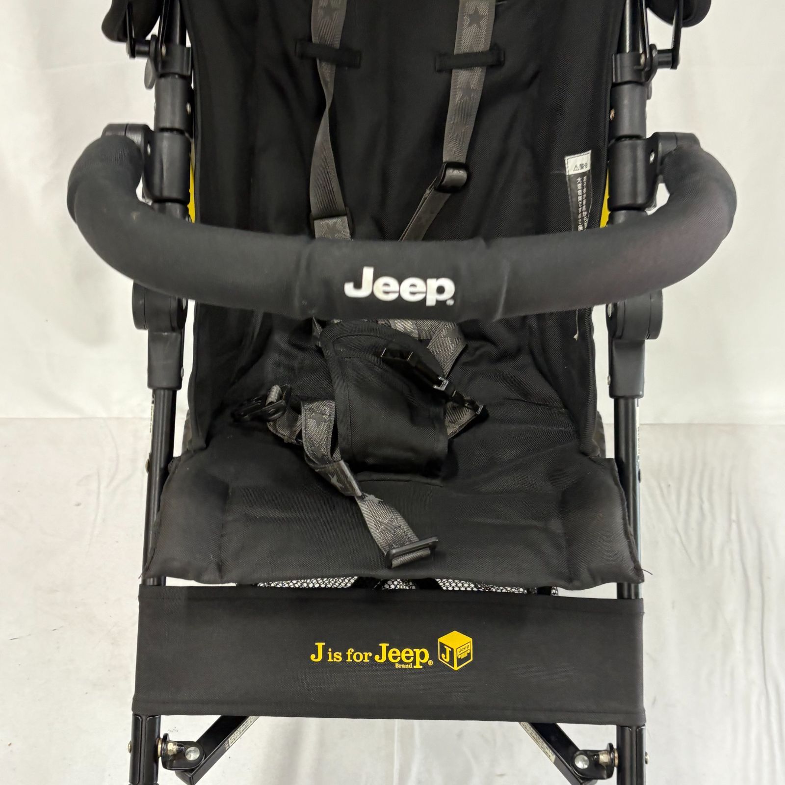 美品 Jeep バギー B型ベビーカー ベビーカー バギー イエロー