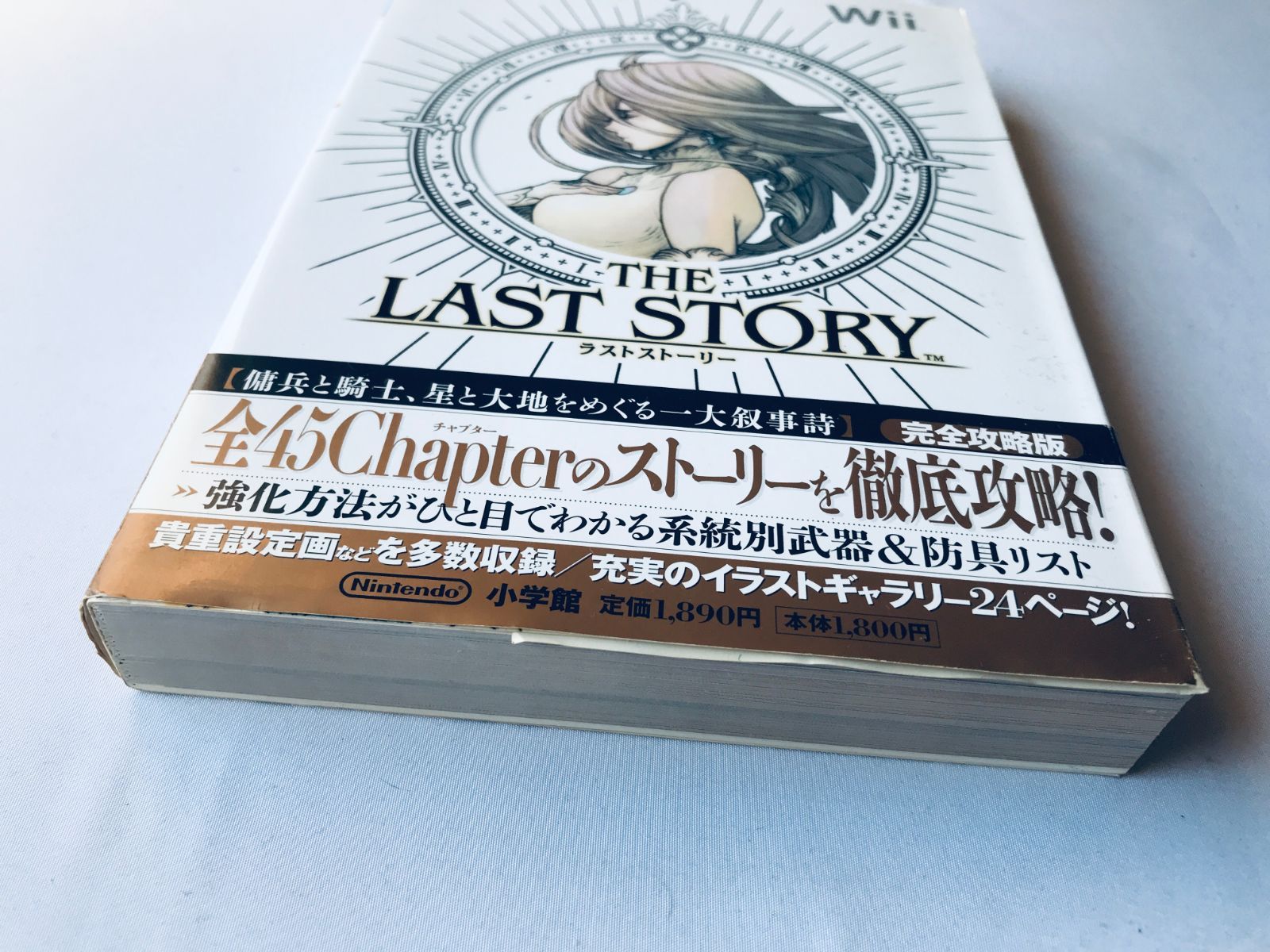 THE LAST STORY ラストストーリー 任天堂公式ガイドブック 攻略本 Wii 