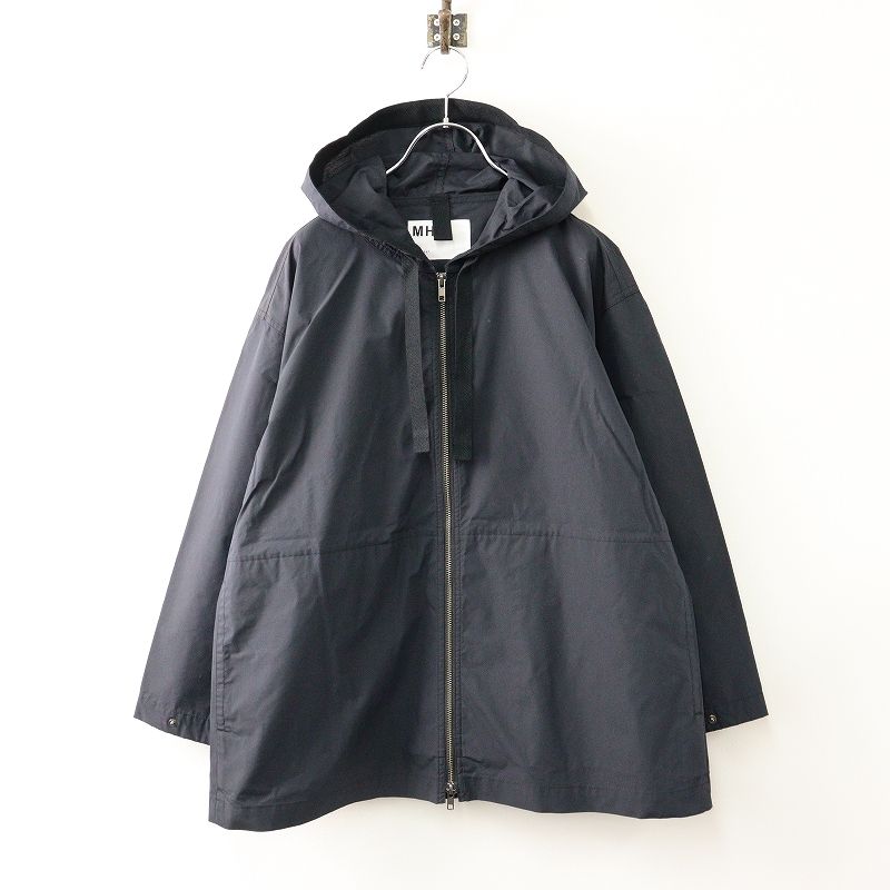 美品 2024年 マーガレットハウエル エムエイチエル MHL LIGHTWEIGHT COTTON NYLON PLAINWEAVE ブルゾン  1/黒【2400014001617】 - メルカリ