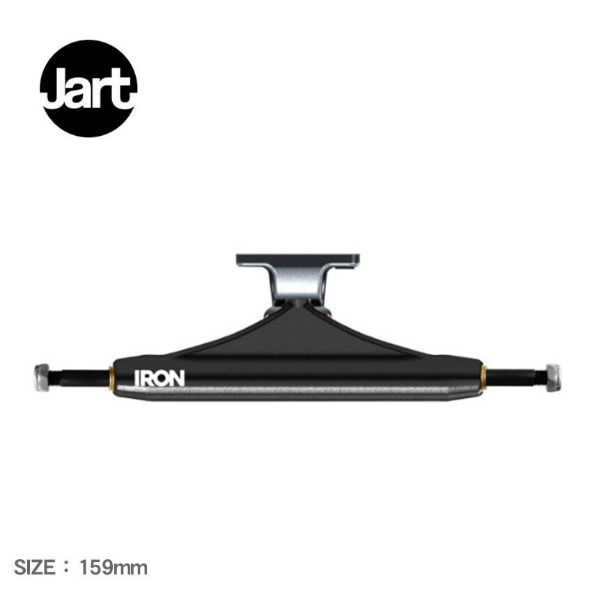 ジャート スケートボード トラック IRTR0021A022 レディース メンズ IRON 159mm TRUCK HIGH JART SKATEBOARDS カラー:ブラック 品番：73649050