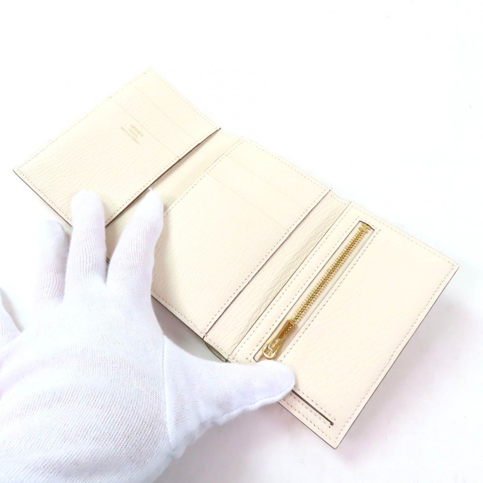 未使用品☆HERMES エルメス ベアン コンビネ ナタ ゴールド金具 Hロゴ  