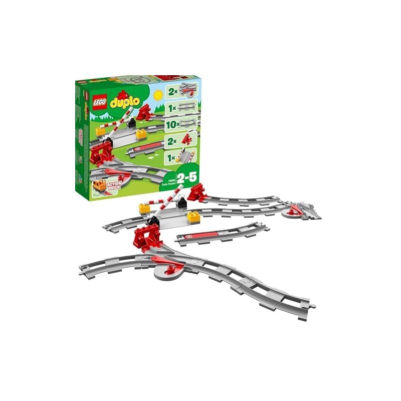 衝撃価格！ 新着商品 レゴ LEGO デュプロ あそびが広がる! 踏切レールセット おもちゃ 玩具 プレゼント 誕生日 ブロック 知育 クリスマス 男の子 女の子 子供 1歳半 2歳 5歳 幼児 電車 乗り物 街づくり 全国送料無料でお届け☆ 。