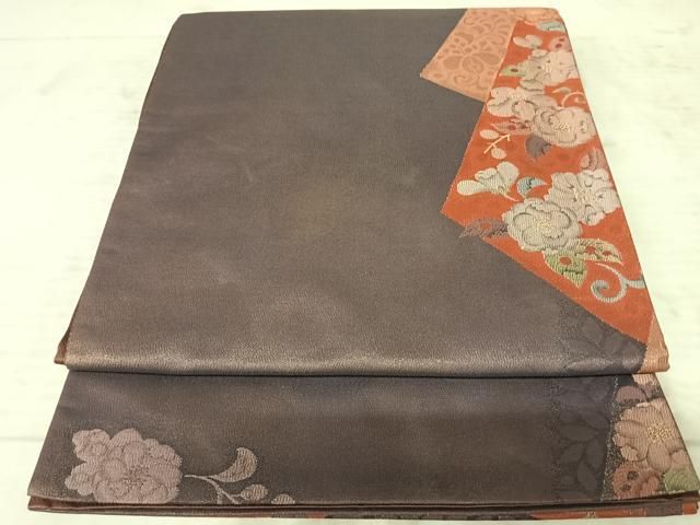 ninufa様　U0515★ 着物淡雪 ★ お太鼓柄袋帯 ★正絹　袋帯　蜀江華文 Yahoo!オークション - 着物月花 風神 雷神 袋帯 お太鼓柄 正絹