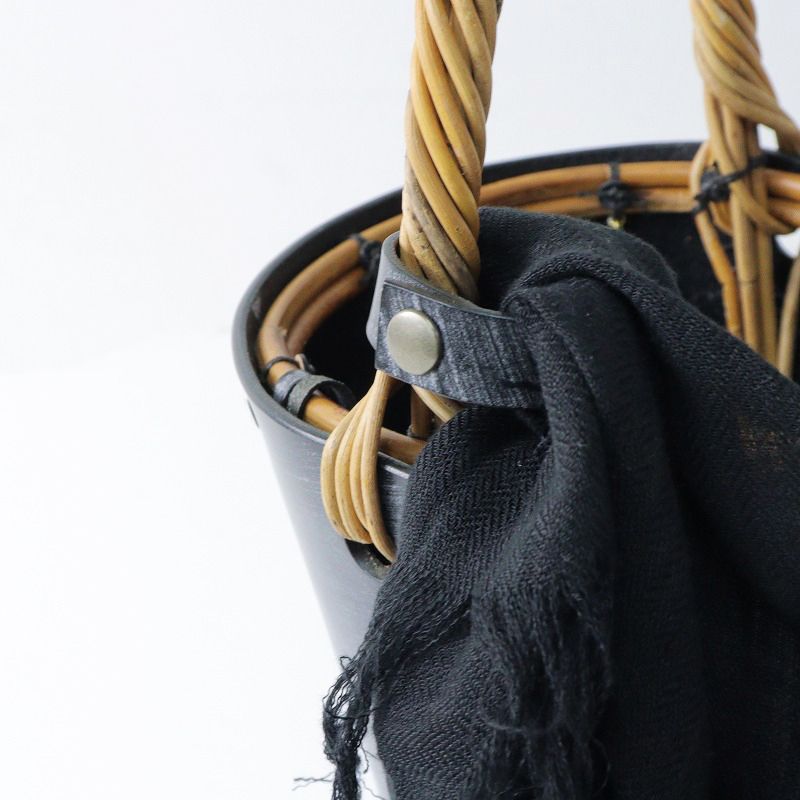 美品　エバゴス　バーキン　ブライドルレザー　バケツM 黒 ebagos 【26SS 予約】2026年2月～9月末頃入荷予定ブライドル