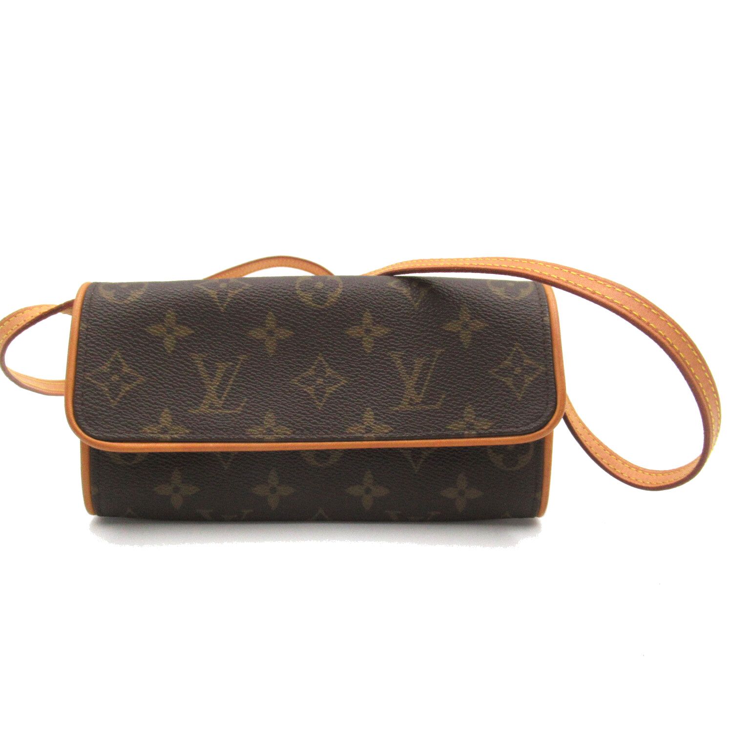 本物 美品■ルイヴィトン■ポシェットツイン PM 斜めがけショルダーバッグ ルイヴィトン LOUIS VUITTON ポシェットツインPM モノグラム