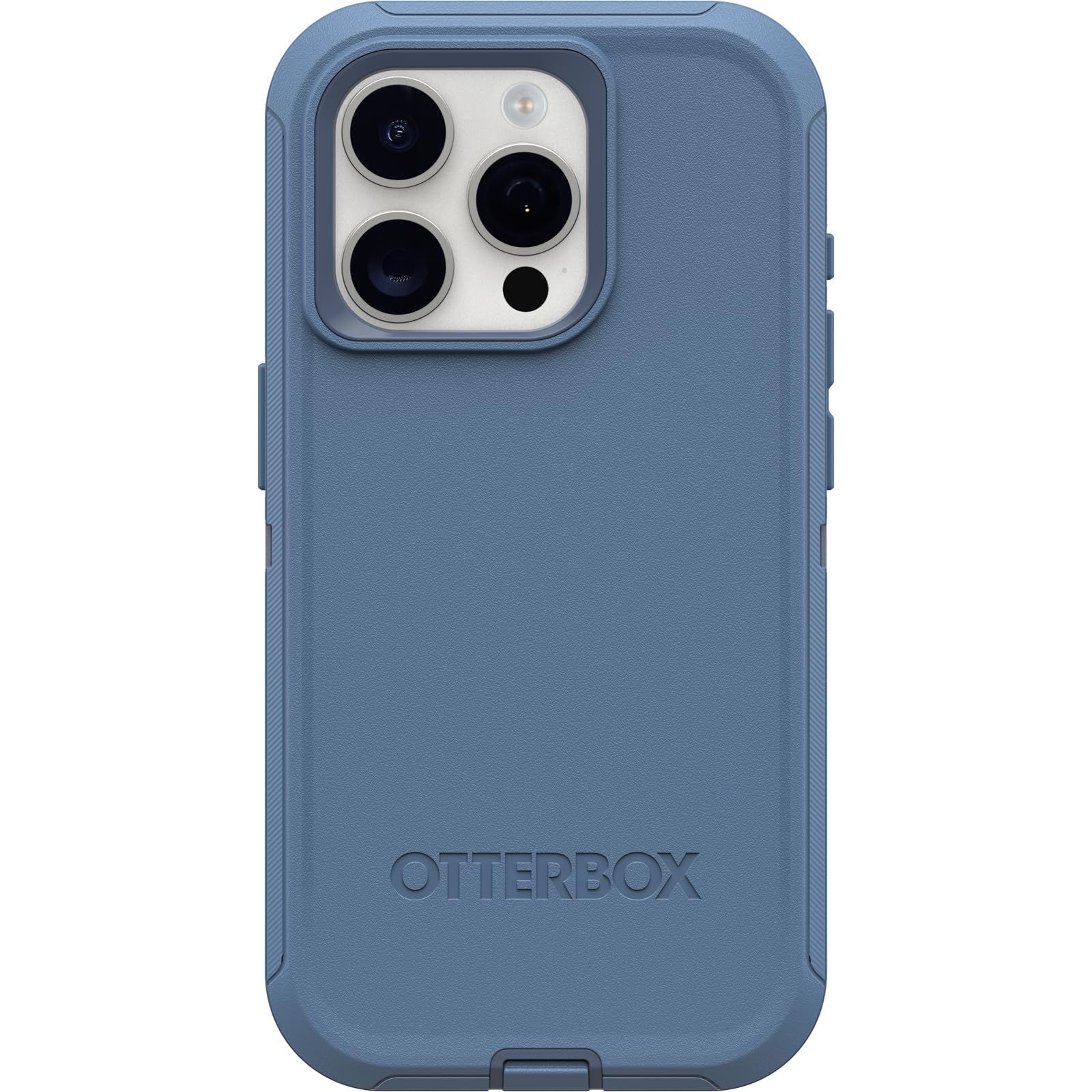 OtterBox iPhone 15 Pro用 耐衝撃 衝撃吸収 米軍MIL規格 ケース Defender 耐衝撃 Baby Blue Jeans 〔オッターボックス〕