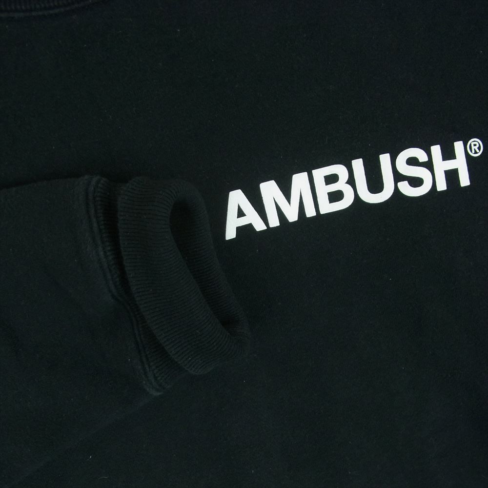 AMBUSH アンブッシュ 12111480-B ロゴ クルーネック スウェット 