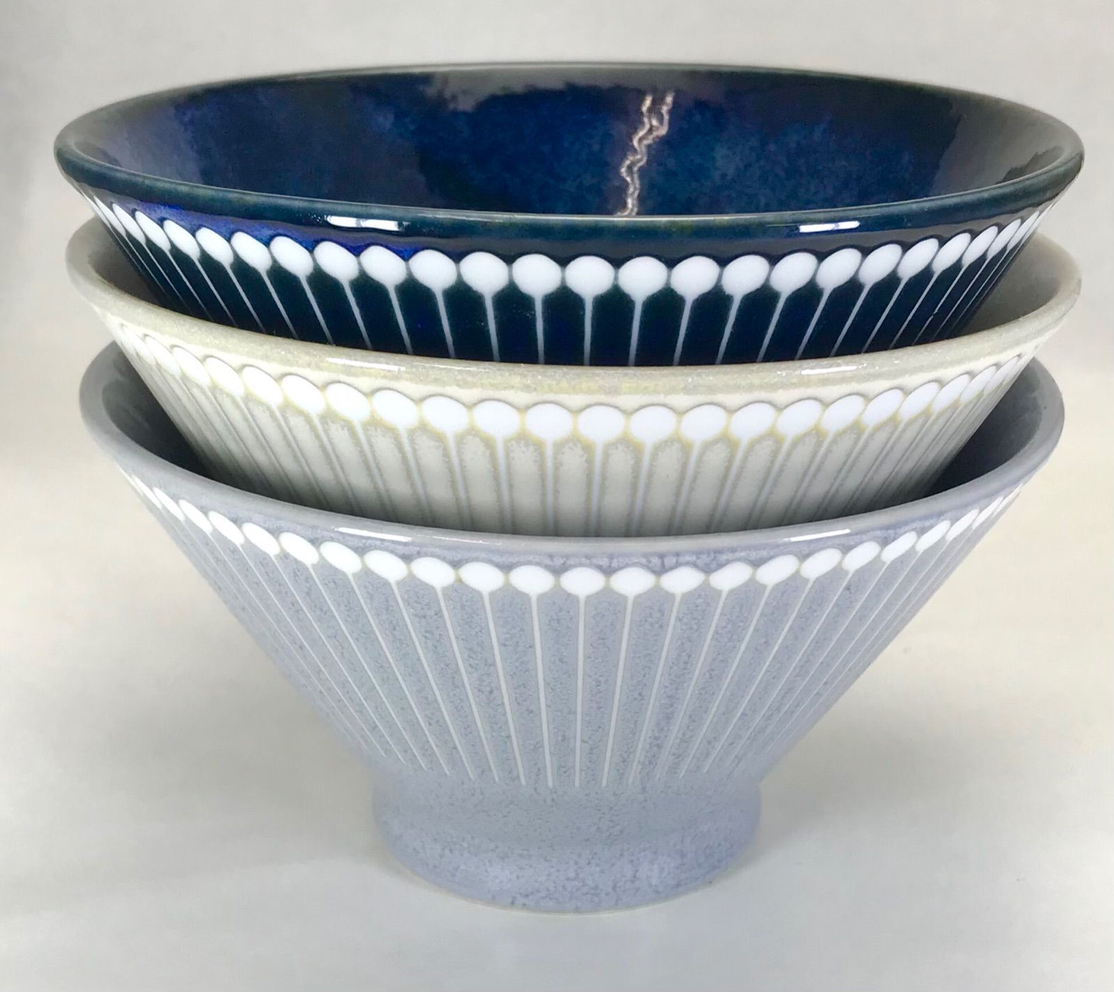平茶碗　コバルトブルー【中古美品】 平茶碗 コバルトブルー【中古美品】