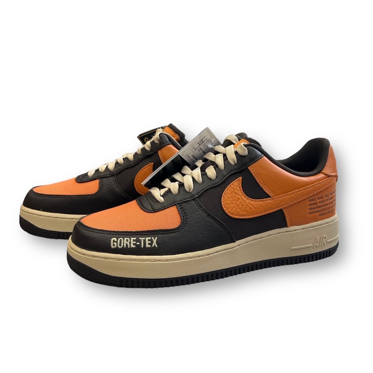 新品 国内正規 Nike Air Force 1 Low Gore-Tex Brown/Hot Curry 27cm