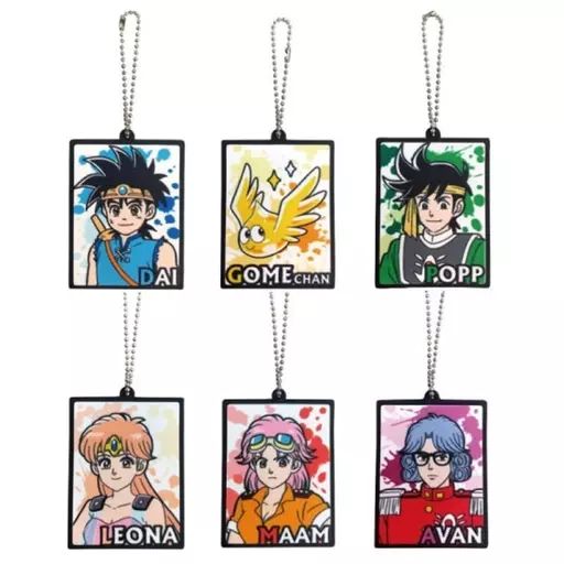 ドラゴンクエスト　ダイの大冒険 ラバーマスコット 全6種×5箱 中古】雑貨 全6種セット 「ドラゴンクエスト ダイの大冒険 ラバー