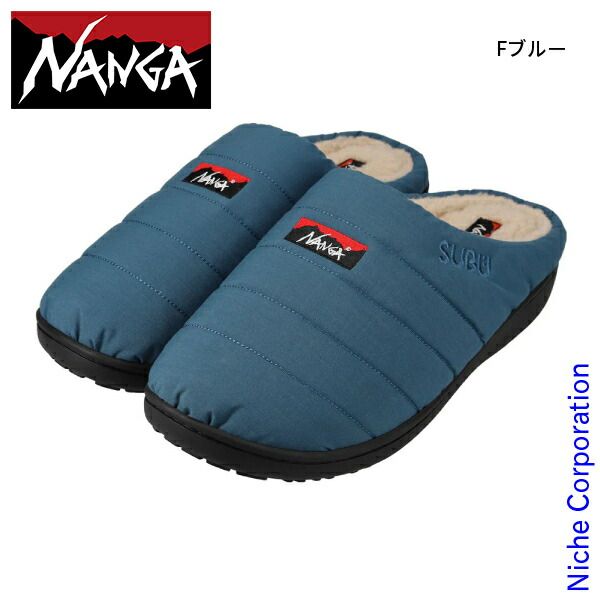 ナンガ NANGAxSUBU ヒノック ウィンターサンダル NA2443-3E106-A FB Fブルー 22‐23.5cm