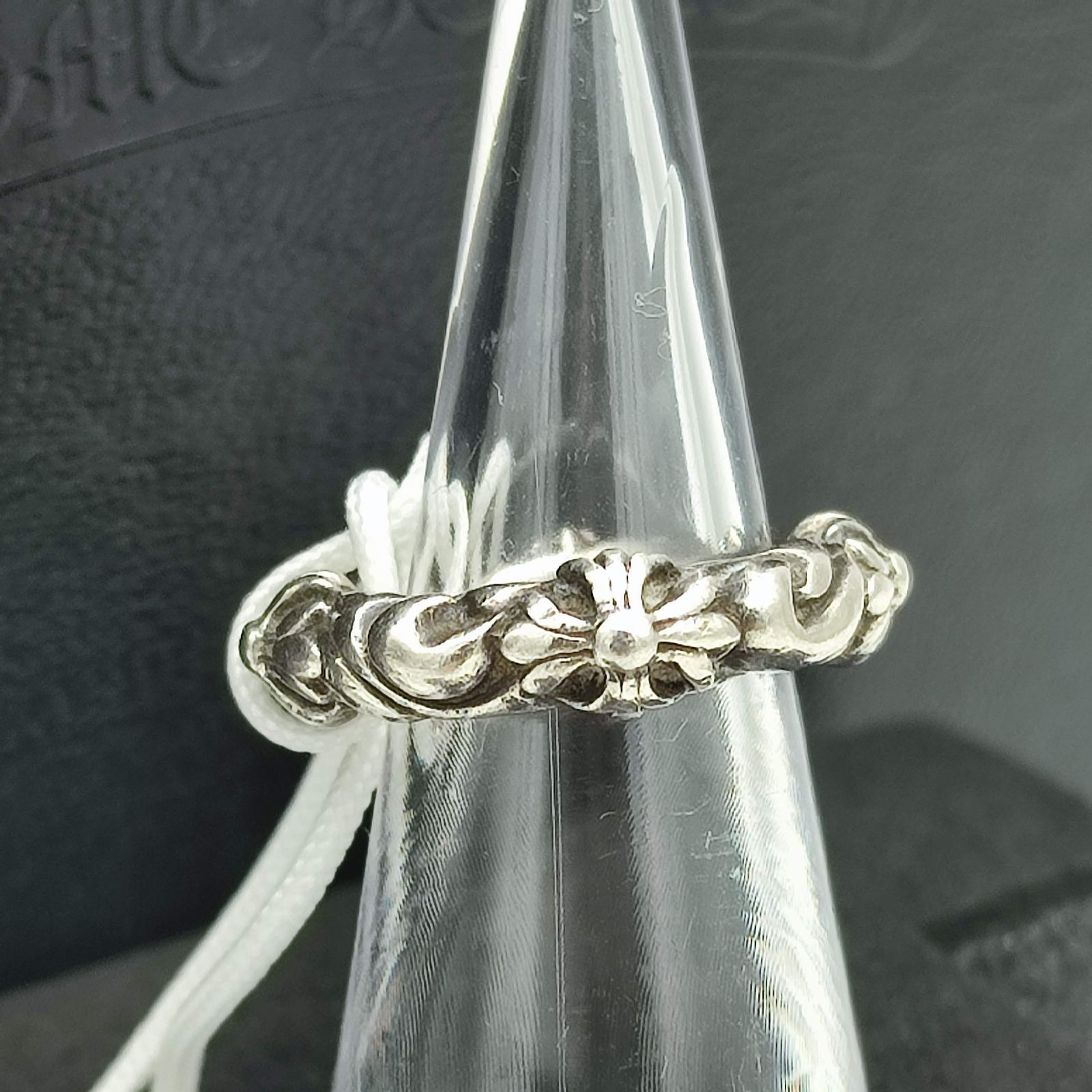 クロムハーツ SBTバンドリング シルバー 925 美品】クロムハーツSBT