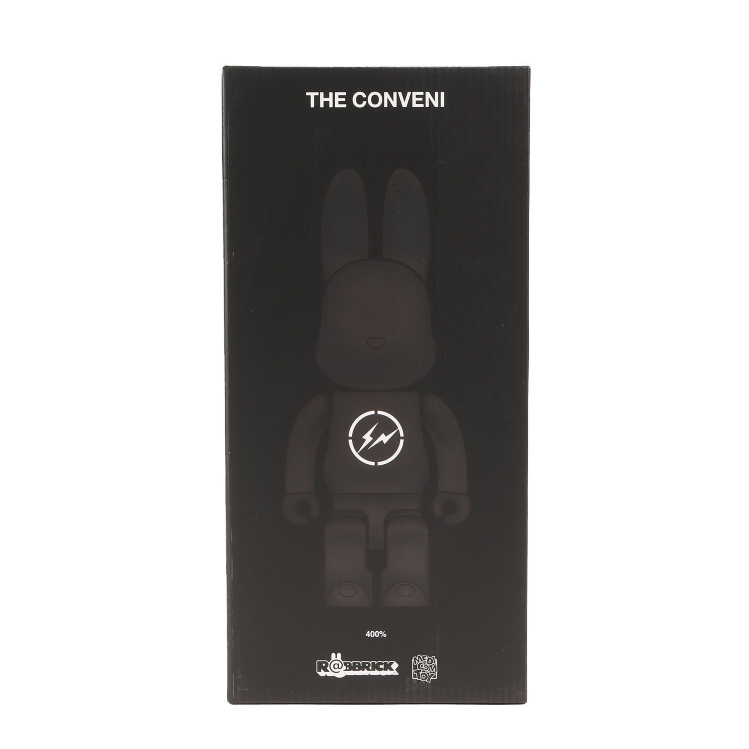 MEDICOM TOY メディコムトイ 2019年モデル THE CONVENI fragment design R BBRICK 400% | ブラック 黒 | インテリア 雑貨 小物