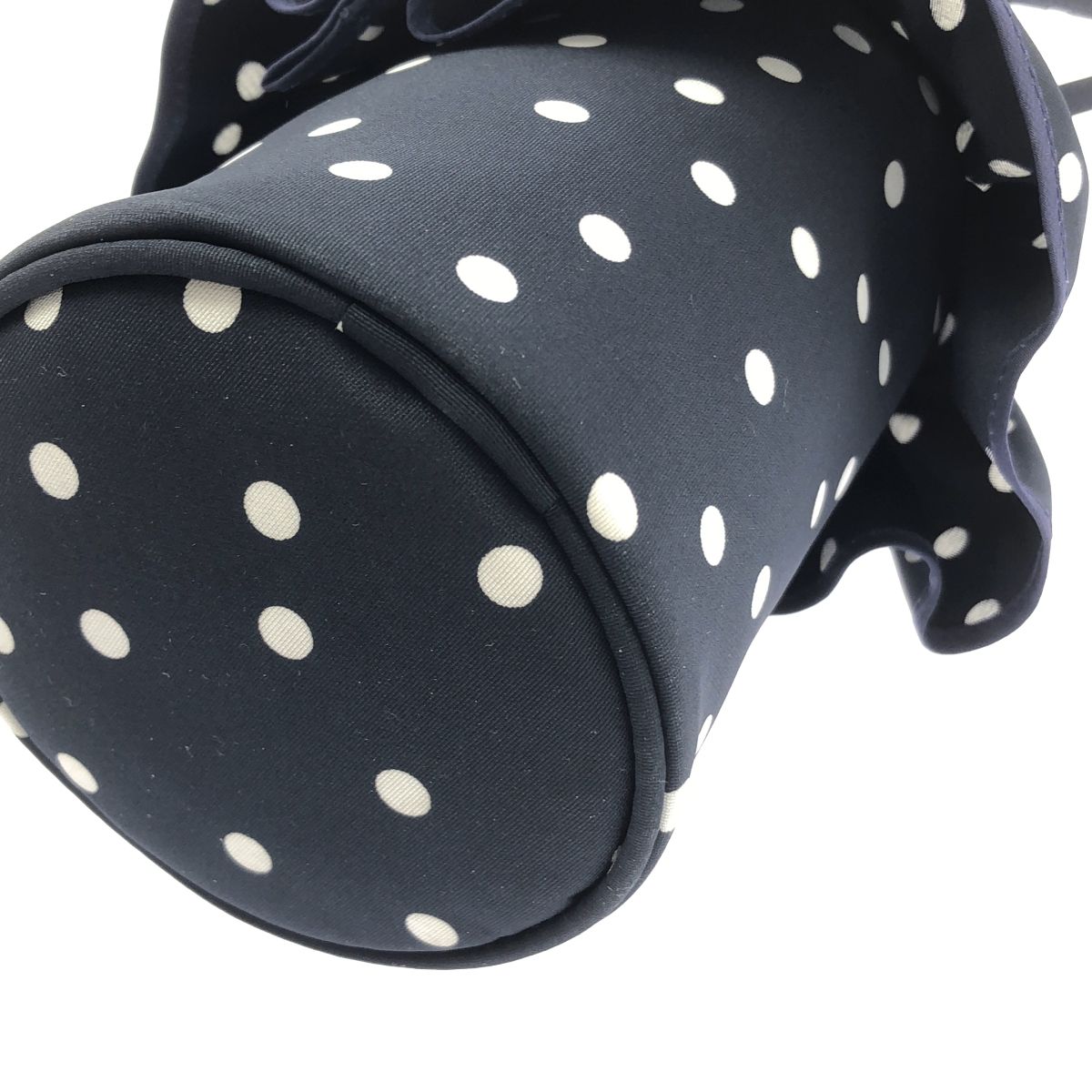 【最終価格】セツコサジテールCITYフリル2段ドット柄ショルダーバッグ2way 最終価格】セツコサジテールCITYフリル2段ドット柄ショルダー