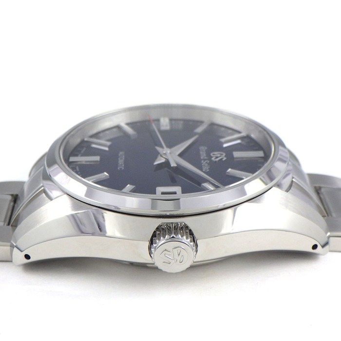 グランドセイコー Grand Seiko 腕時計 ヘリテージ メカニカル SBGR321 9S65-00V0 60周年記念モデル 2500本 デイト サンレイ グランドセイコーブルー文字盤 SS 自動巻き 箱 保付き