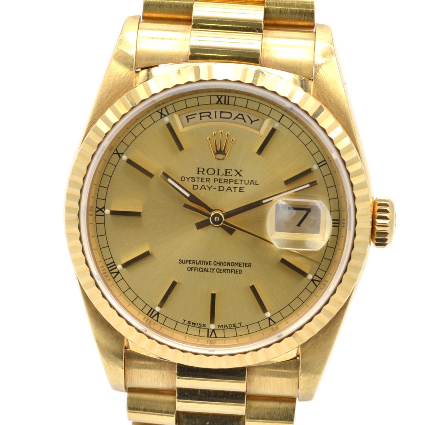 ROLEX ロレックス デイデイト 18238 メンズ腕時計 自動巻き ゴールド 