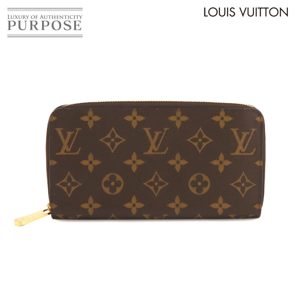 未使用 展示品 ルイ ヴィトン LOUIS VUITTON モノグラム ジッピー ウォレット ラウンドファスナー 長財布 ブラウン M42616  RFID 90231913 - メルカリ