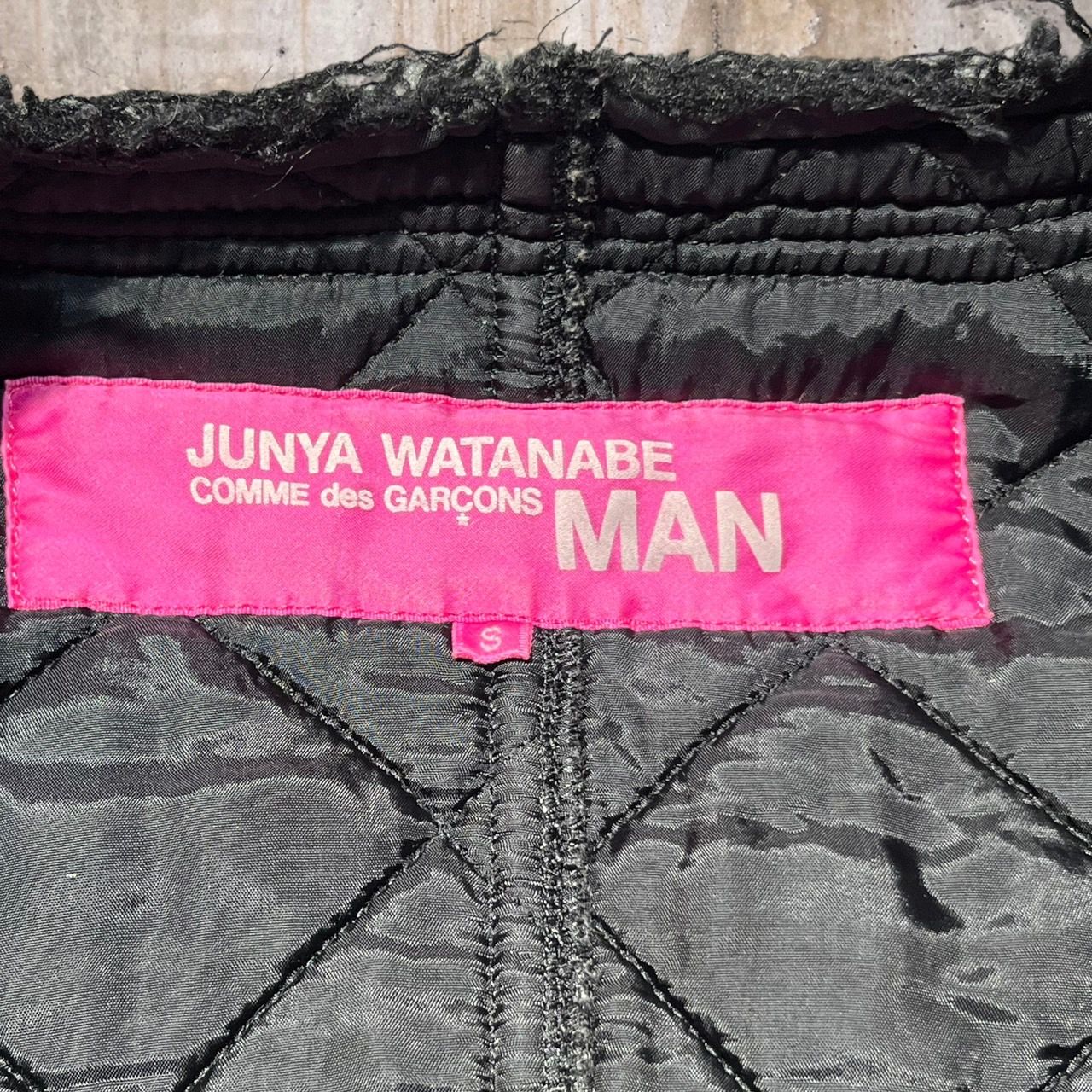 JUNYA WATANABE Comme Des Garcons ツイード COMME des GARCONS JUNYA WATANABE MAN PINK(コムデギャルソン