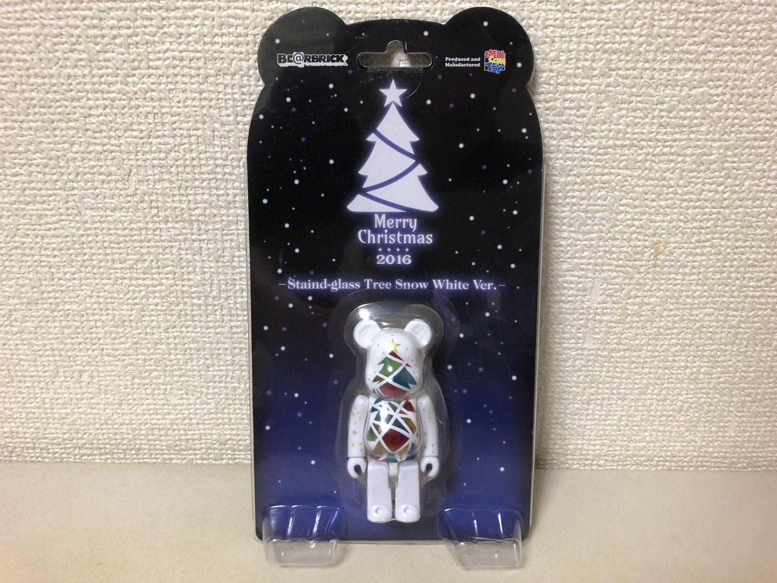 ベアブリック☆メリークリスマス☆ステンドグラスツリー☆２０１６【新品・未開封】 未開封 BE@RBRICK ベアブリック 2016 Xmas クリスマス ステンド