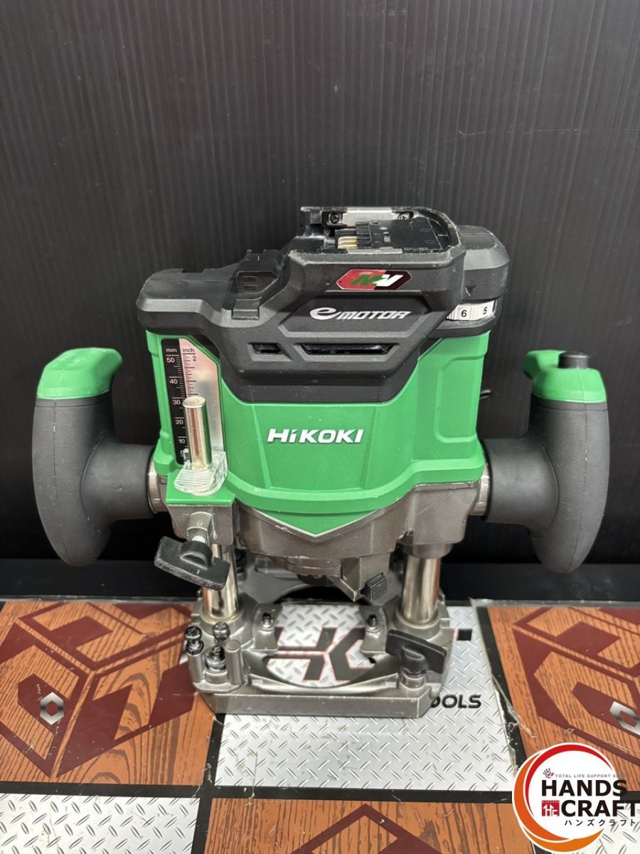♭ HIKOKI コードレスルータ M3612DA 付属品付き
