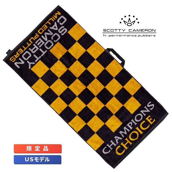 Scotty Cameron - スコッティキャメロン タオル チャンピオン チョイス イエロー スコッティ キャメロン ラウンドタオル チャンピオンズ チョイス