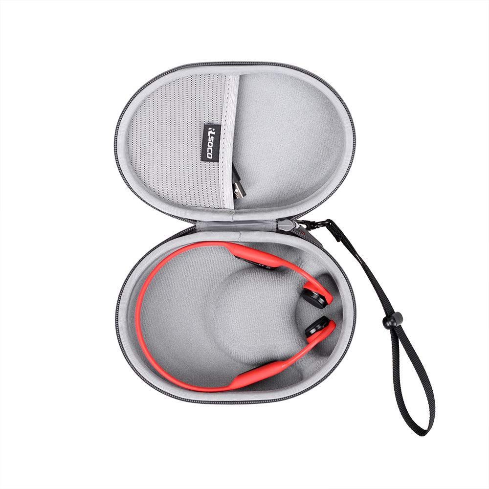 【在庫処分】Conduction Bone Bluetoothヘッドフォン用ハードケース TitaniumXtrainerzOpenCommOpenMove MiniTrekz AirTitanium AeropexTrekz AfterShokz RLSOC