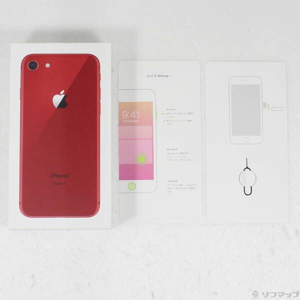 中古品〕 iPhone8 64GB プロダクトレッド MRRY2J／A SoftBank