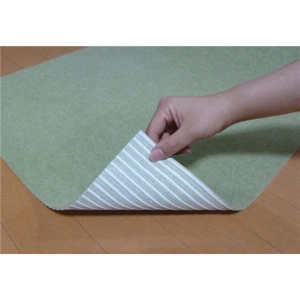 まとめ おくだけ吸着撥水タイルマット 8枚入 グリーン ペット用品 ×30セット