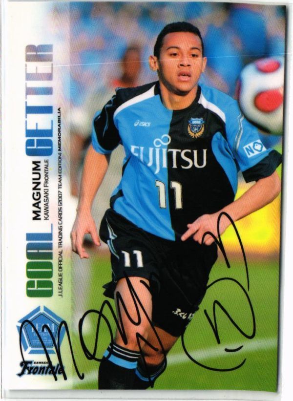 fy22 ss-101 マギヌン 川崎フロンターレ 直筆サイン サッカー 日本代表