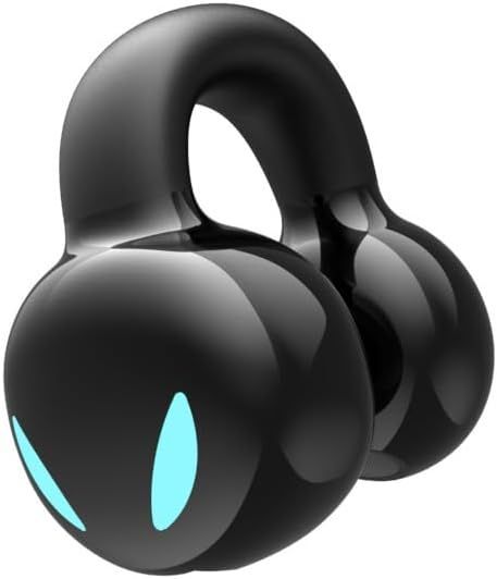 Bluetooth5.3イヤーカフ イヤホン ワイヤレスイヤホ 片耳イヤホンHIFI 無線イヤホン 開放式 低遅延 50mAh電池内蔵 軽量 防水 12時間再生15mの伝送距離 Type-c充電 iPhone/Android/Windows対応 左右耳兼用 タ