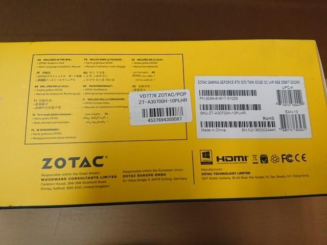 ZOTAC GAMING GeForce RTX3070 TWIN EDGE OC PCIExp 8GB ZT-A30700H-10PLHR グラフィックボード CHRISTIANNAURATH_COM_BR