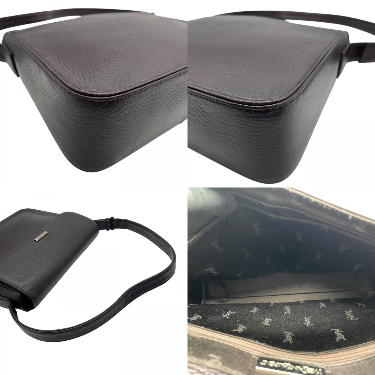 美品 Yves Saint Laurent イヴ・サンローラン ショルダーバッグ ワン  