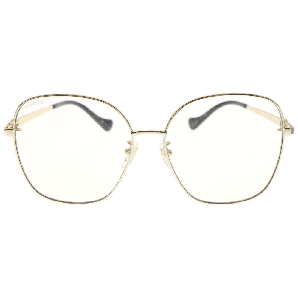 GUCCIグッチのGG1089SA サングラス（ゴールドフレーム、チェーン付き GUCCI (グッチ) インターロッキングG GP 安い ゴールド グラスチェーン