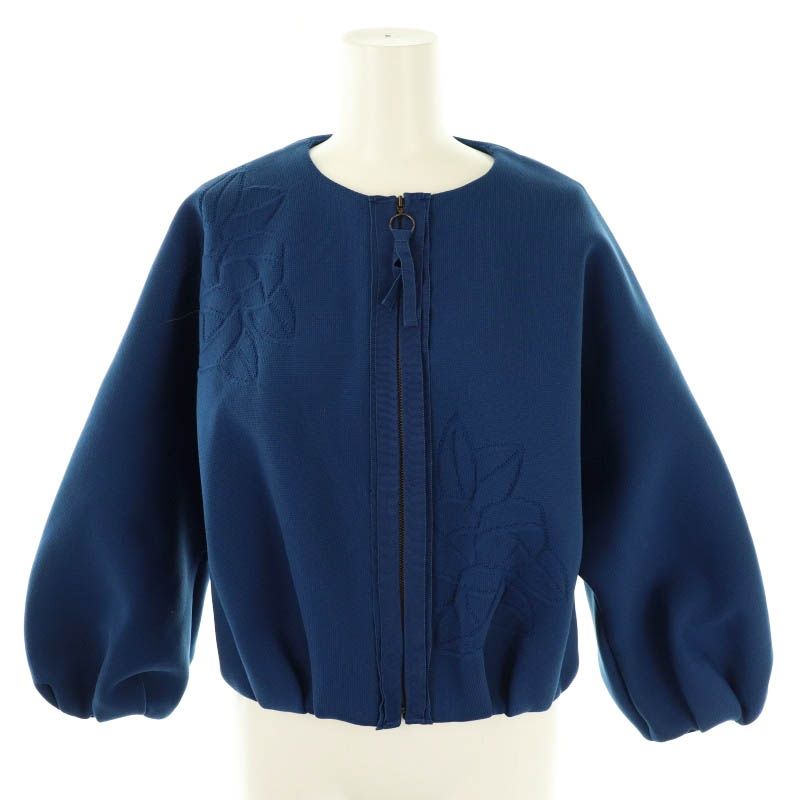 新品 未使用 タグ付き LANVIN ランバン スカート セットアップ 38 M lanvin en bleu セットアップ ノーカラジャケット スカート おまけ