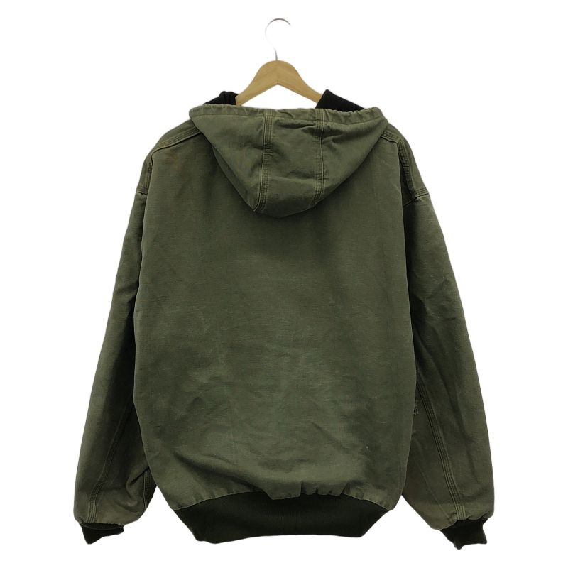 中古】Carhartt ダックアクティブジャケット サイズ2XL カーキ